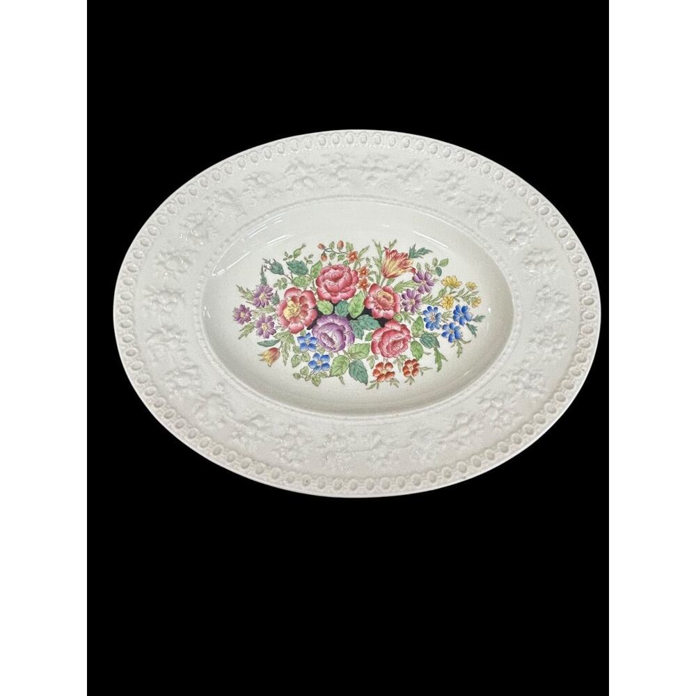1940s Wellesley Wedgwood Ullswater‎ China 14" Serving Platter